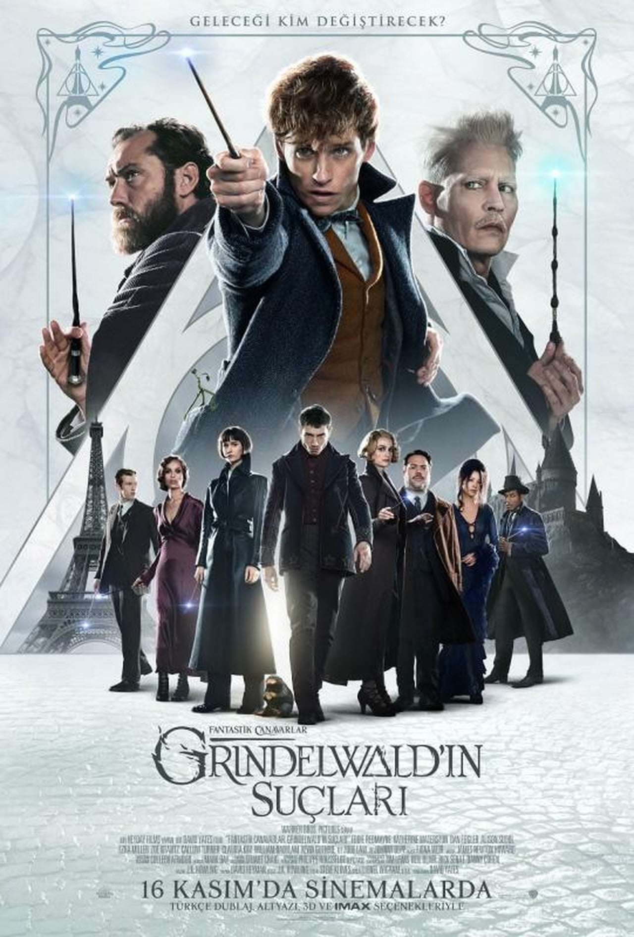 Fantastic Beasts: The Crimes of Grindelwald (2018) 448Kbps 23.976Fps 48Khz 5.1Ch BluRay Turkish Audio TAC
