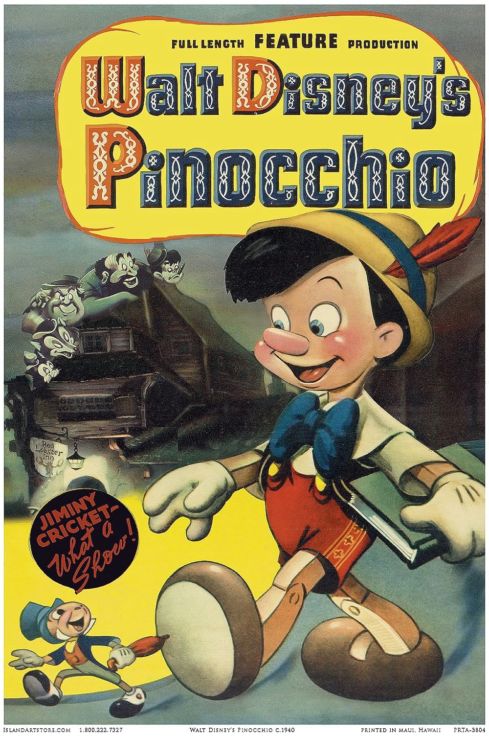 Pinocchio (1940) 128Kbps 23.976Fps 48Khz 2.0Ch Disney+ DD+ E-AC3 Turkish Audio TAC