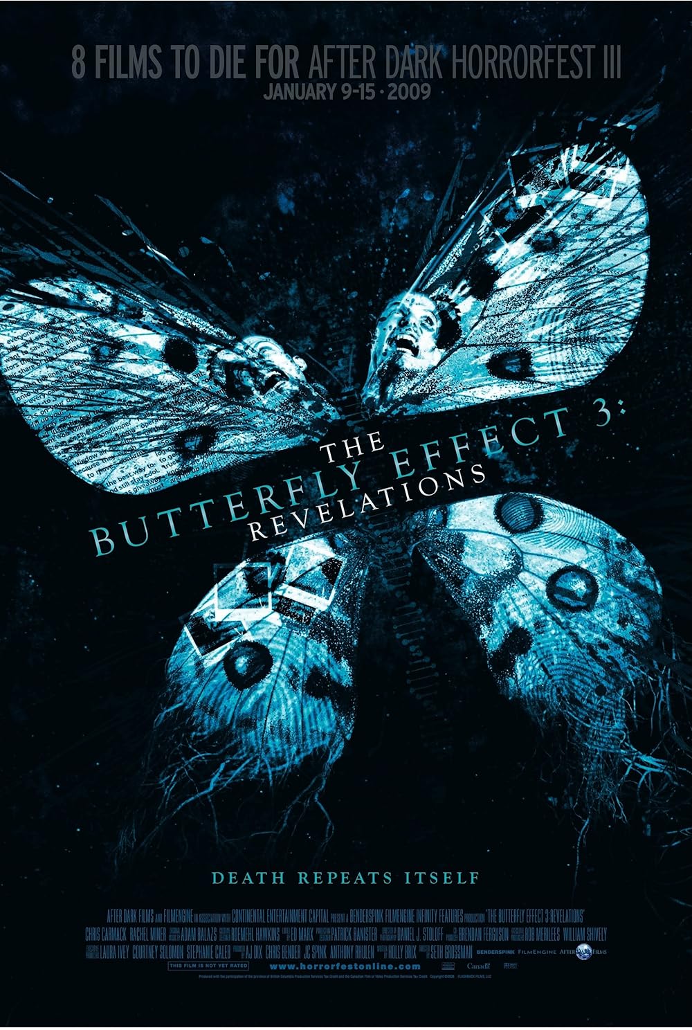 The Butterfly Effect 3: Revelations (2009) 192Kbps 23.976Fps 48Khz 2.0Ch DVD Turkish Audio TAC