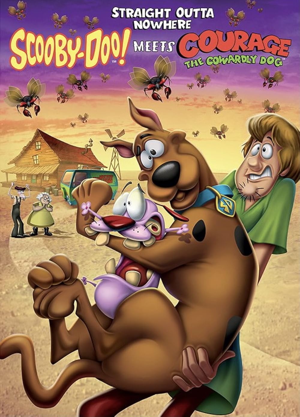 Straight Outta Nowhere: Scooby-Doo! Meets Courage the Cowardly Dog (2021) 192Kbps 23.976Fps 48Khz 2.0Ch DigitalTV Turkish Audio TAC