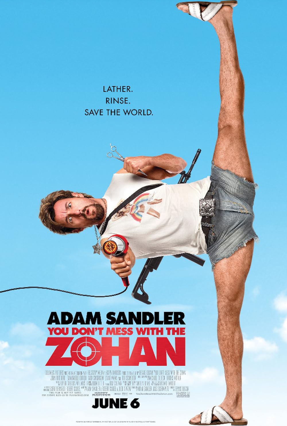 You Don't Mess with the Zohan (2008) Unrated Cut 640Kbps 23.976Fps 48Khz 5.1Ch DD+ NF E-AC3 Turkish Audio TAC