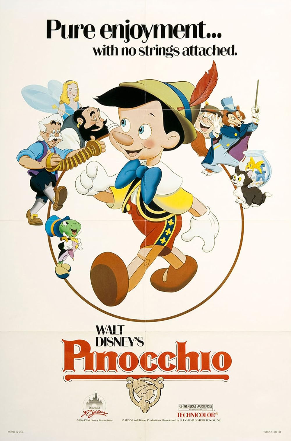 Pinocchio (1940) 192Kbps 23.976Fps 48Khz 2.0Ch iTunes Turkish Audio TAC