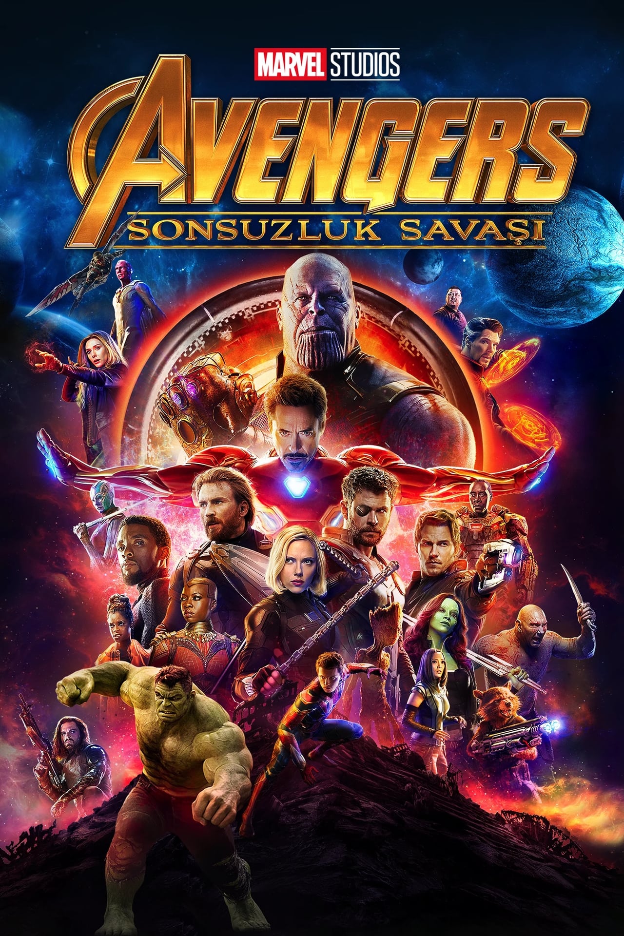 Avengers: Infinity War (2018) 256Kbps 23.976Fps 48Khz 5.1Ch Disney+ DD+ E-AC3 Turkish Audio TAC