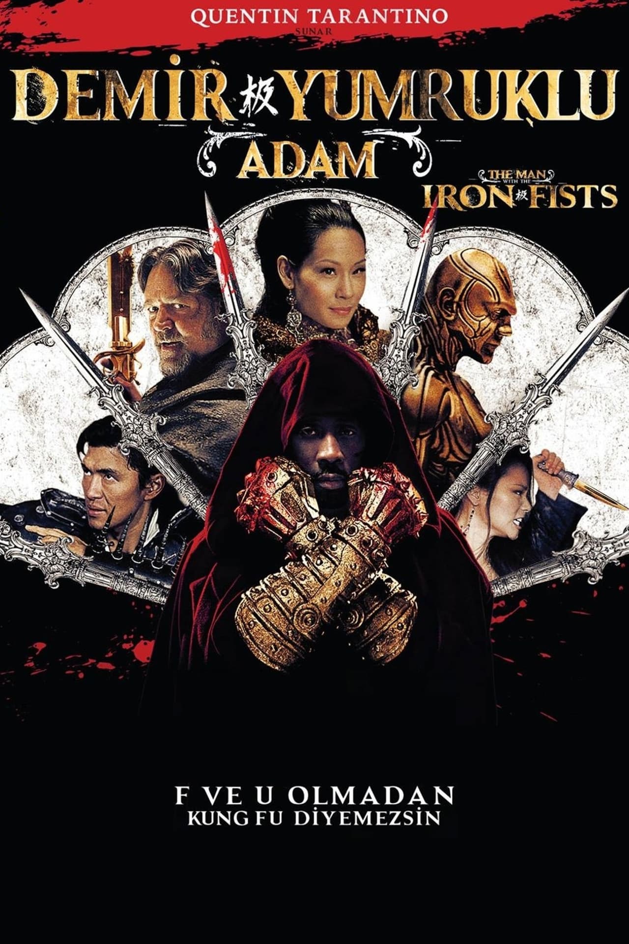 The Man with the Iron Fists (2012) Theatrical Cut 640Kbps 23.976Fps 48Khz 5.1Ch DD+ NF E-AC3 Turkish Audio TAC