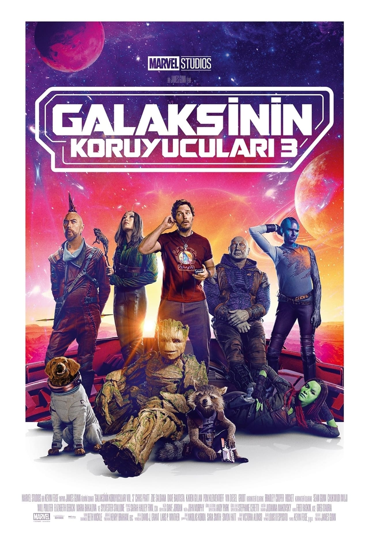 Guardians of the Galaxy Vol. 3 (2023) 256Kbps 23.976Fps 48Khz 5.1Ch Disney+ DD+ E-AC3 Turkish Audio TAC