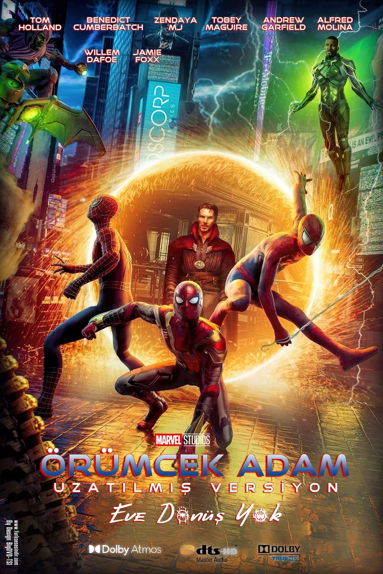 Spider-Man: No Way Home (2021) Extended Version 192Kbps 23.976Fps 48Khz 2.0Ch iTunes Turkish Audio TAC