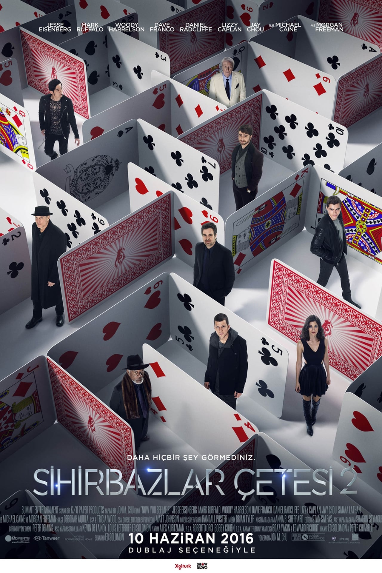 Now You See Me 2 (2016) 640Kbps 23.976Fps 48Khz 5.1Ch DD+ NF E-AC3 Turkish Audio TAC