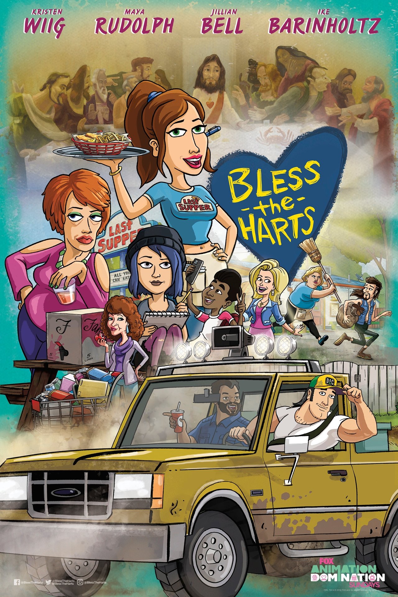 Bless the Harts (2019) S1 EP01&EP10 128Kbps 23.976Fps 48Khz 2.0Ch Disney+ DD+ E-AC3 Turkish Audio TAC