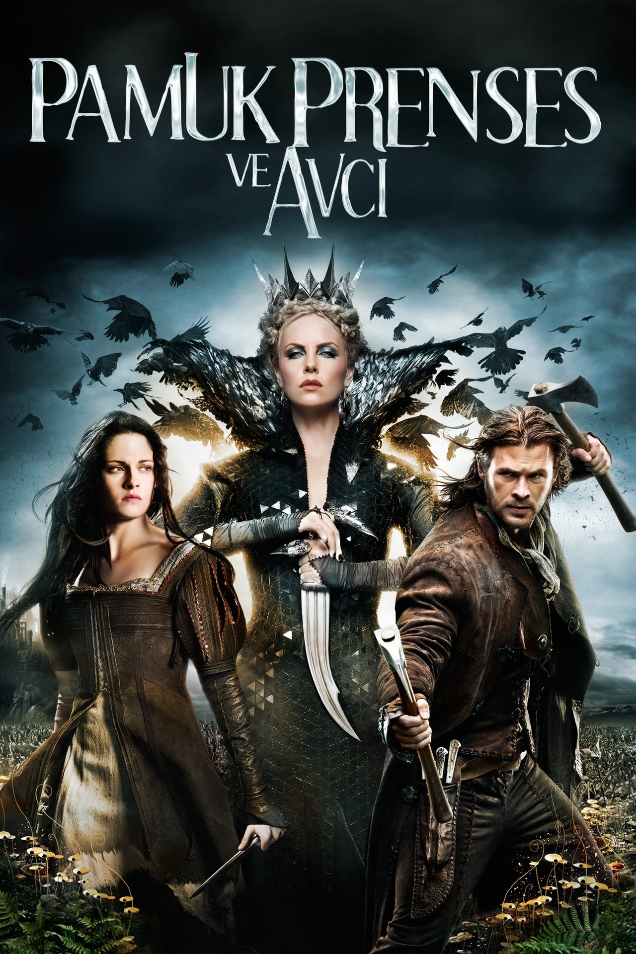 Snow White and the Huntsman (2012) Theatrical Cut 224Kbps 23.976Fps 48Khz 2.0Ch DD+ AMZN E-AC3 Turkish Audio TAC