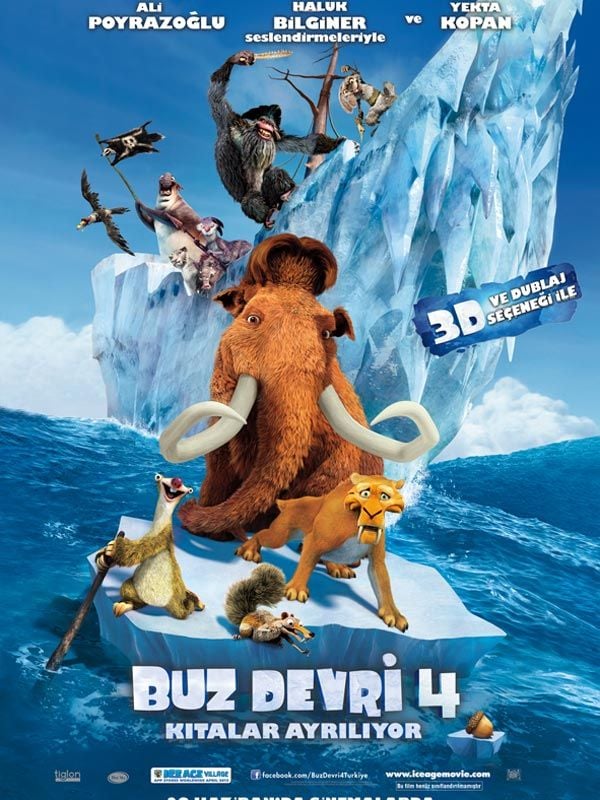 Ice Age: Continental Drift (2012) 224Kbps 23.976Fps 48Khz 2.0Ch VCD Turkish Audio TAC