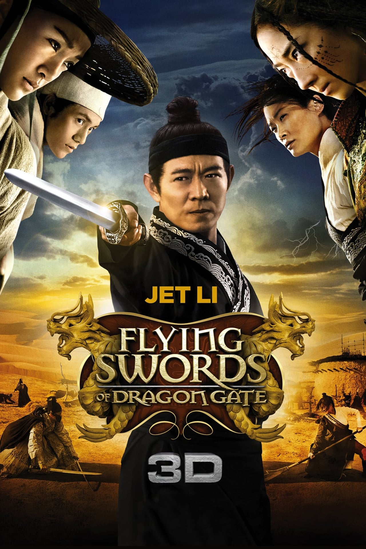 Long men fei jia (2011) (The Flying Swords of Dragon Gate) 192Kbps 23.976Fps 48Khz 2.0Ch DigitalTV Turkish Audio TAC