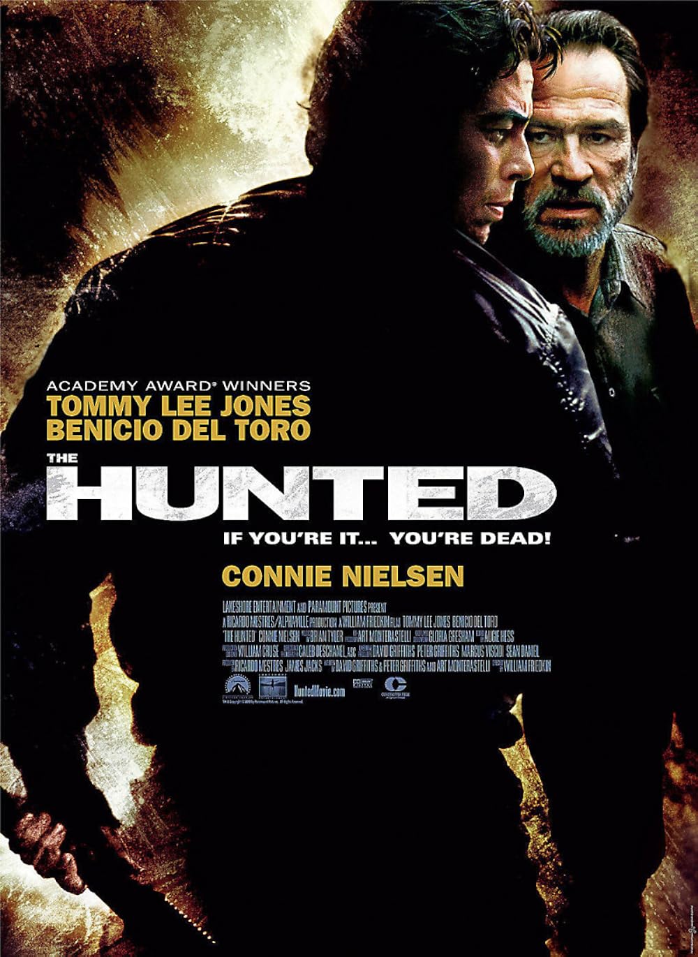 The Hunted (2003) 192Kbps 23.976Fps 48Khz 2.0Ch DigitalTV Turkish Audio TAC