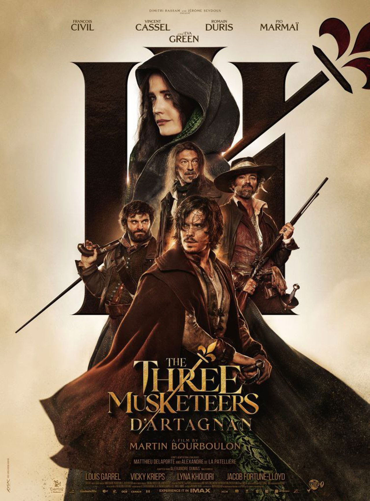 The Three Musketeers - Part I: D'Artagnan (2023) 192Kbps 24Fps 48Khz 2.0Ch DigitalTV Turkish Audio TAC