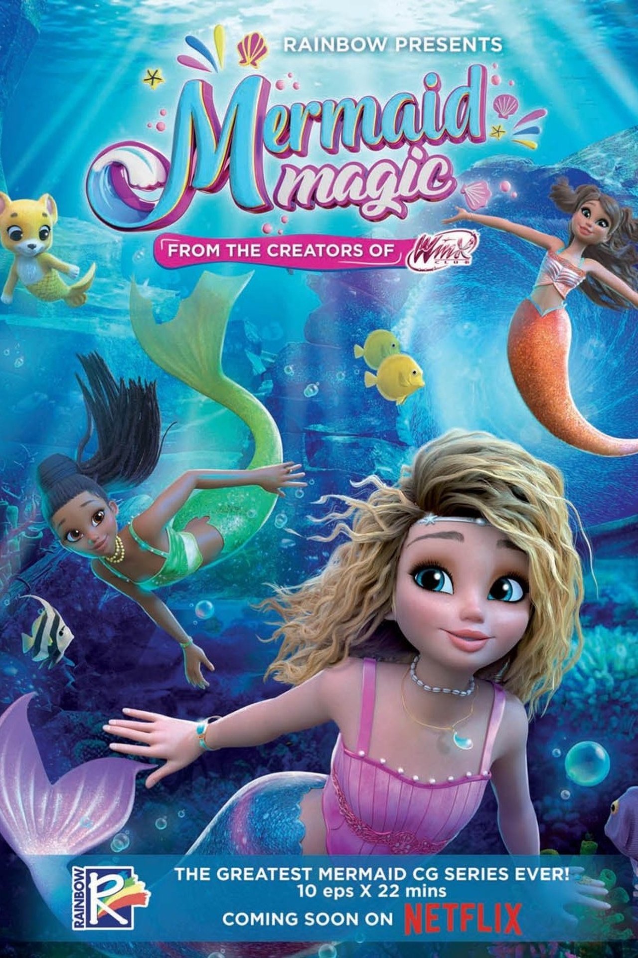Mermaid Magic (2024) S1 EP01&EP10 640Kbps 25Fps 48Khz 5.1Ch DD+ NF E-AC3 Turkish Audio TAC