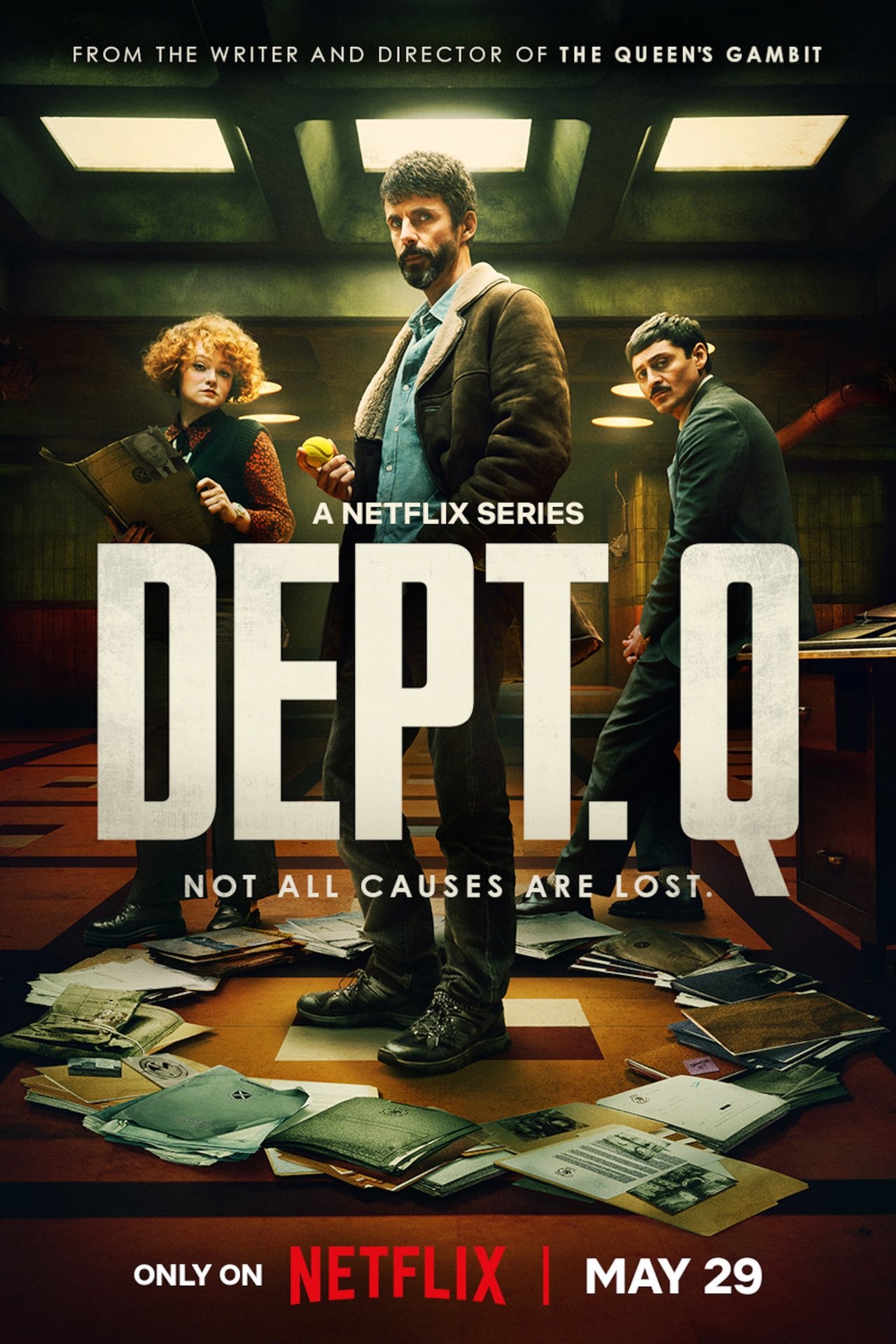 Dept. Q (2025) S1 EP01&EP09 640Kbps 25Fps 48Khz 5.1Ch DD+ NF E-AC3 Turkish Audio TAC