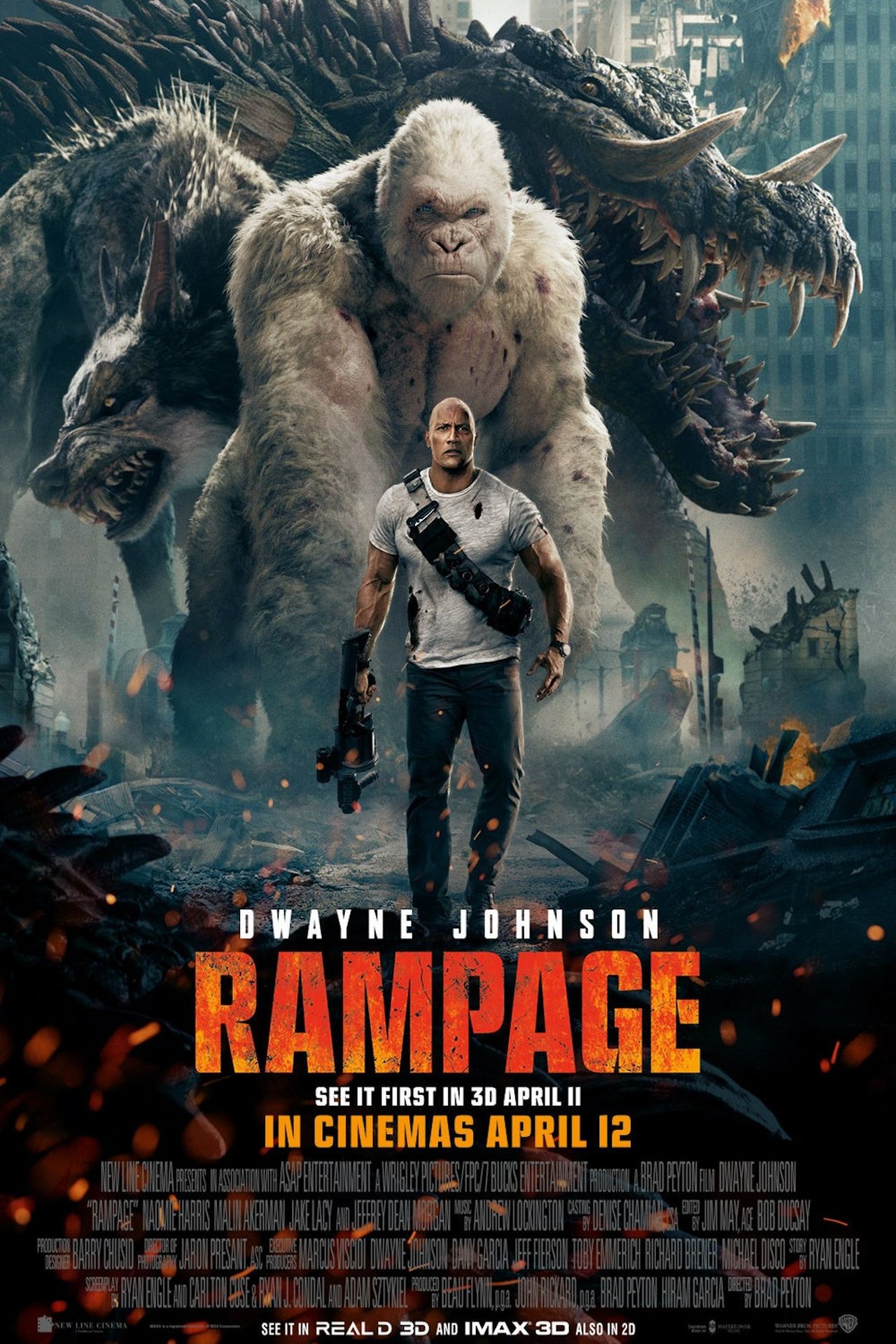 Rampage (2018) 448Kbps 23.976Fps 48Khz 5.1Ch BluRay Turkish Audio TAC