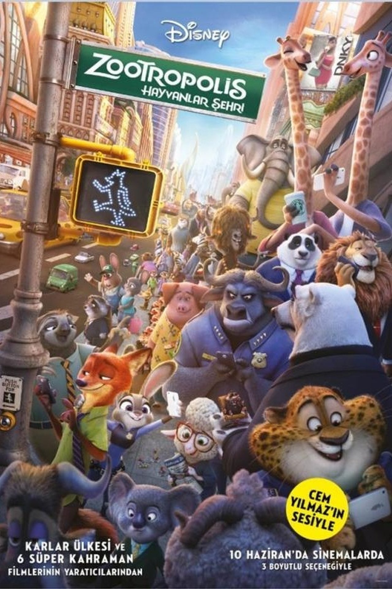 Zootopia (2016) 256Kbps 23.976Fps 48Khz 5.1Ch Disney+ DD+ E-AC3 Turkish Audio TAC