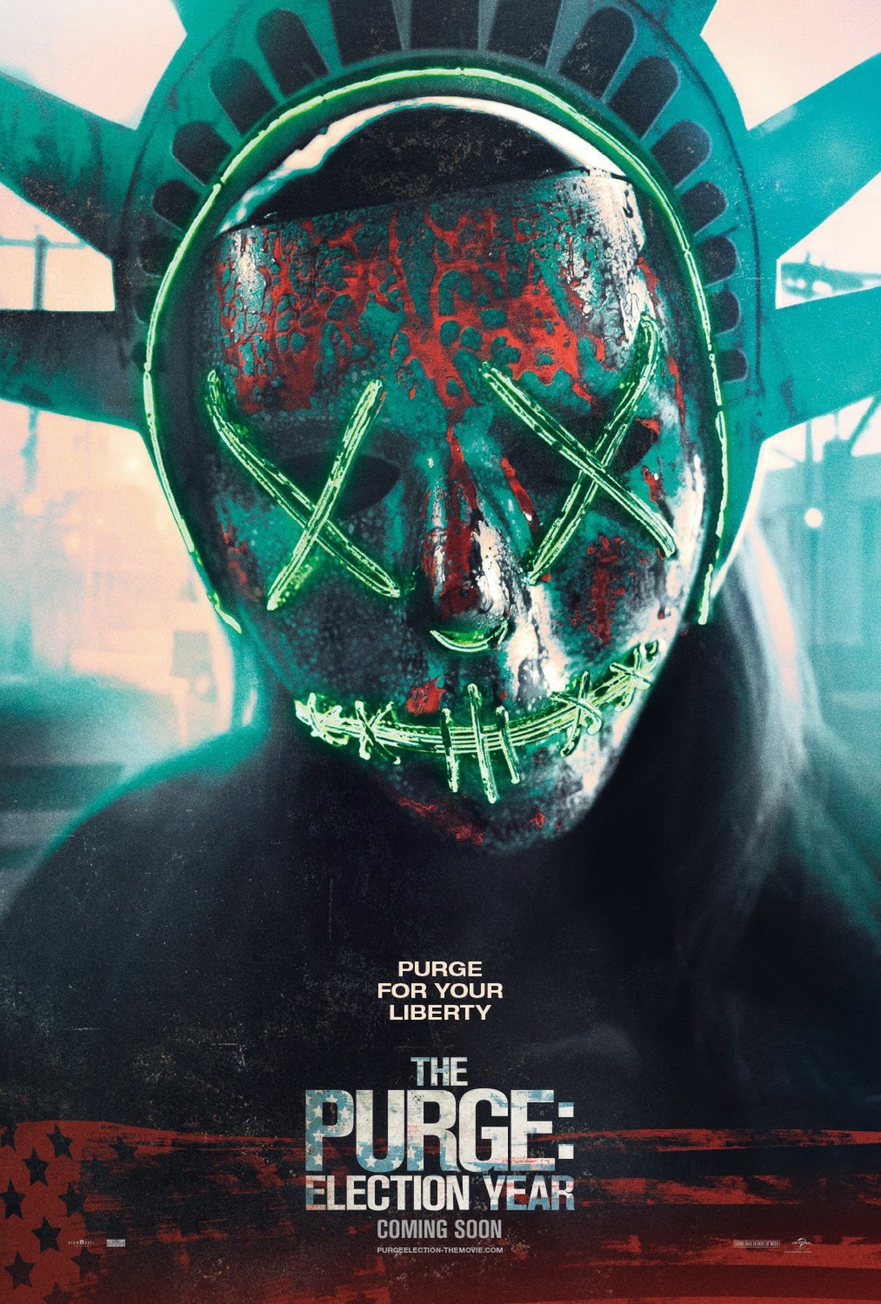 The Purge: Election Year (2016) 640Kbps 23.976Fps 48Khz 5.1Ch DD+ AMZN E-AC3 Turkish Audio TAC