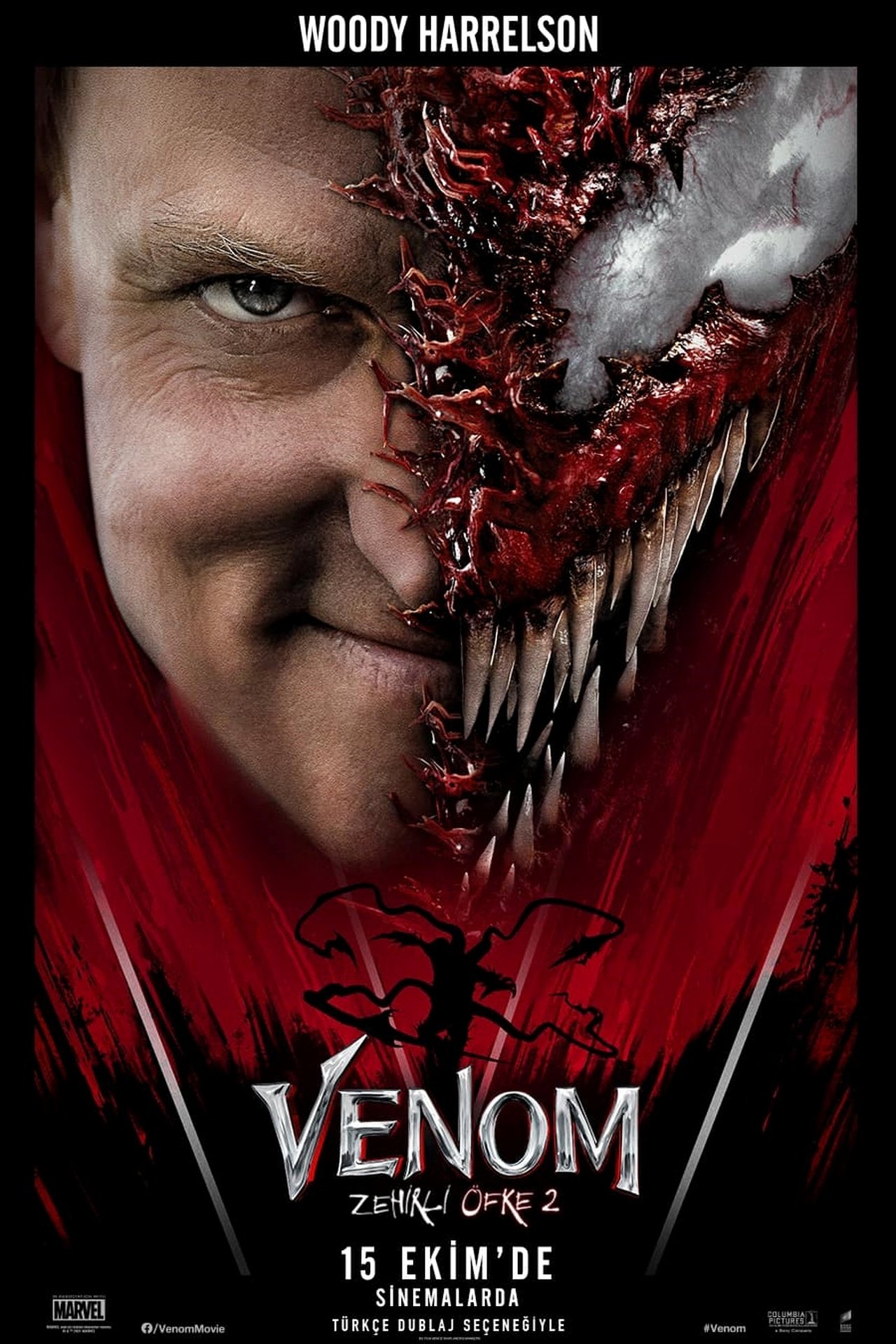 Venom: Let There Be Carnage (2021) 224Kbps 23.976Fps 48Khz 2.0Ch DD+ AMZN E-AC3 Turkish Audio TAC