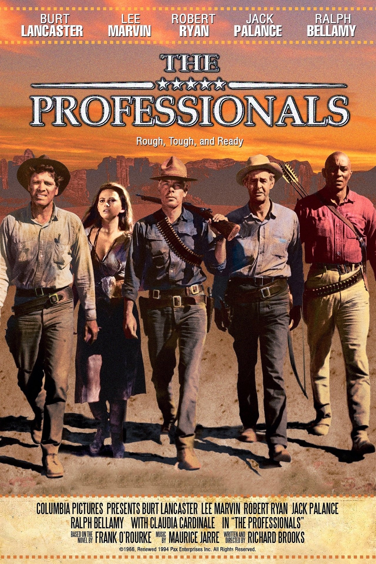 The Professionals (1966) 192Kbps 23.976Fps 48Khz 2.0Ch DigitalTV Turkish Audio TAC