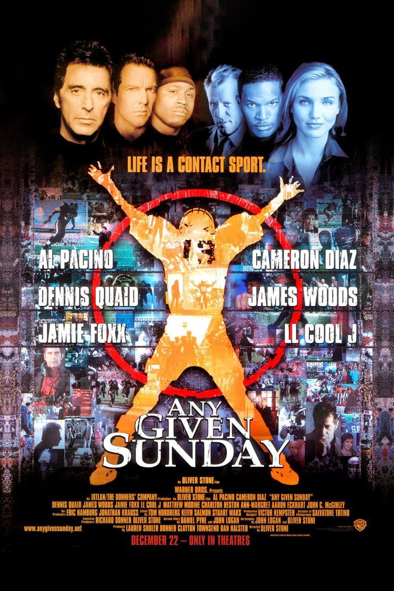 Any Given Sunday (1999) Theatrical Cut 192Kbps 23.976Fps 48Khz 2.0Ch DVD Turkish Audio TAC