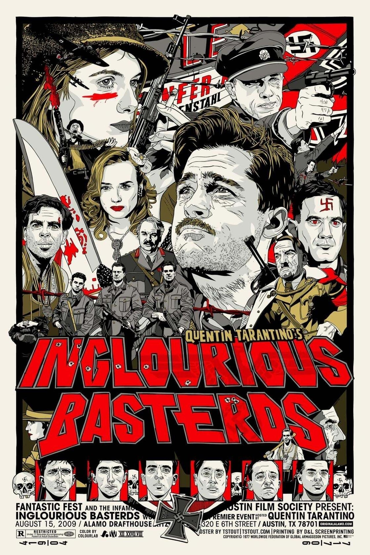 Inglourious Basterds (2009) 640Kbps 23.976Fps 48Khz 5.1Ch DD+ NF E-AC3 Turkish Audio TAC