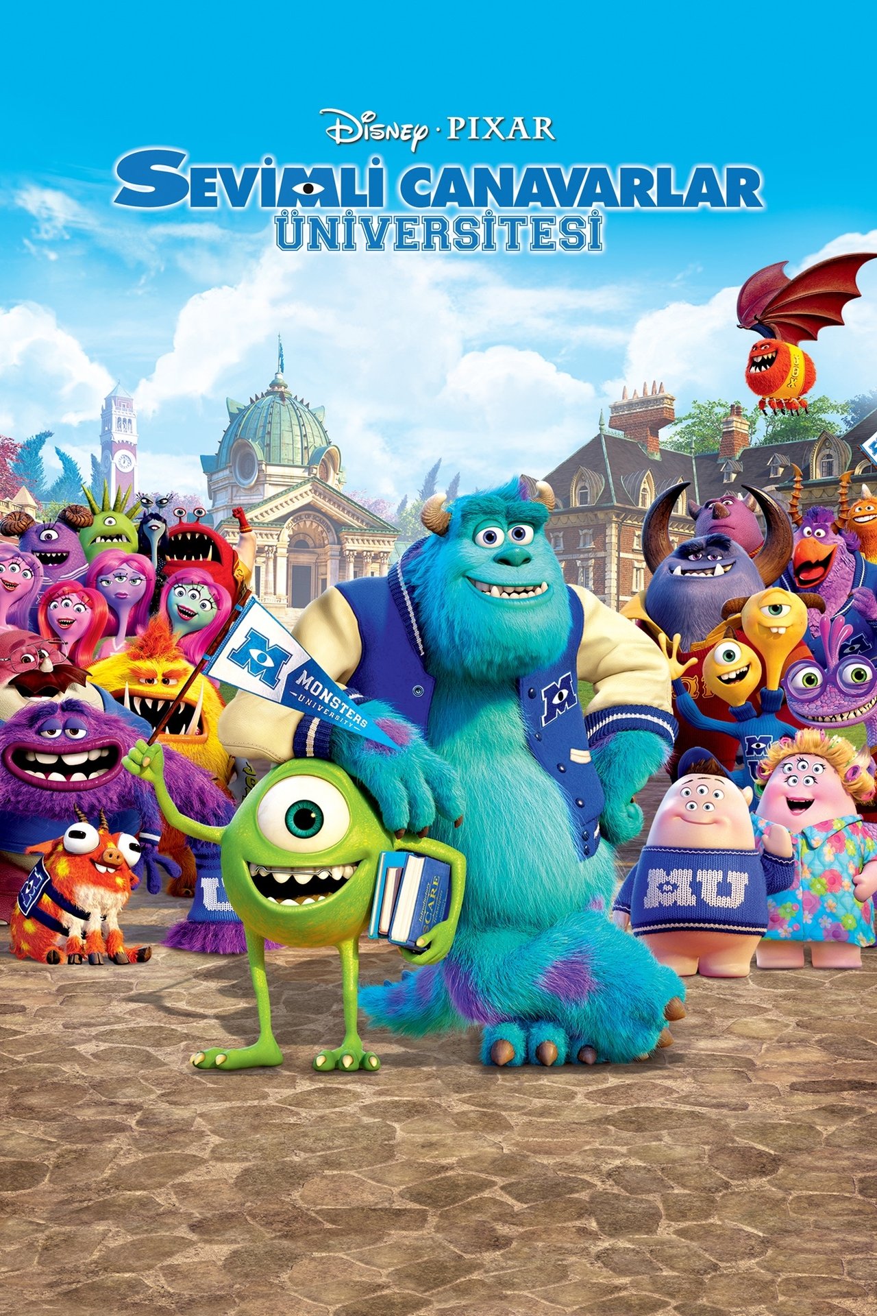 Monsters University (2013) 256Kbps 23.976Fps 48Khz 5.1Ch Disney+ DD+ E-AC3 Turkish Audio TAC