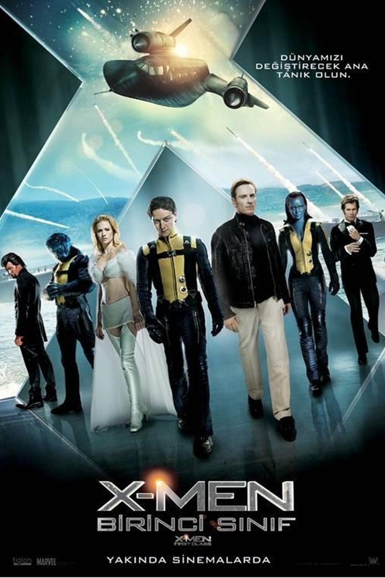 X-Men: First Class (2011) 256Kbps 23.976Fps 48Khz 5.1Ch Disney+ DD+ E-AC3 Turkish Audio TAC