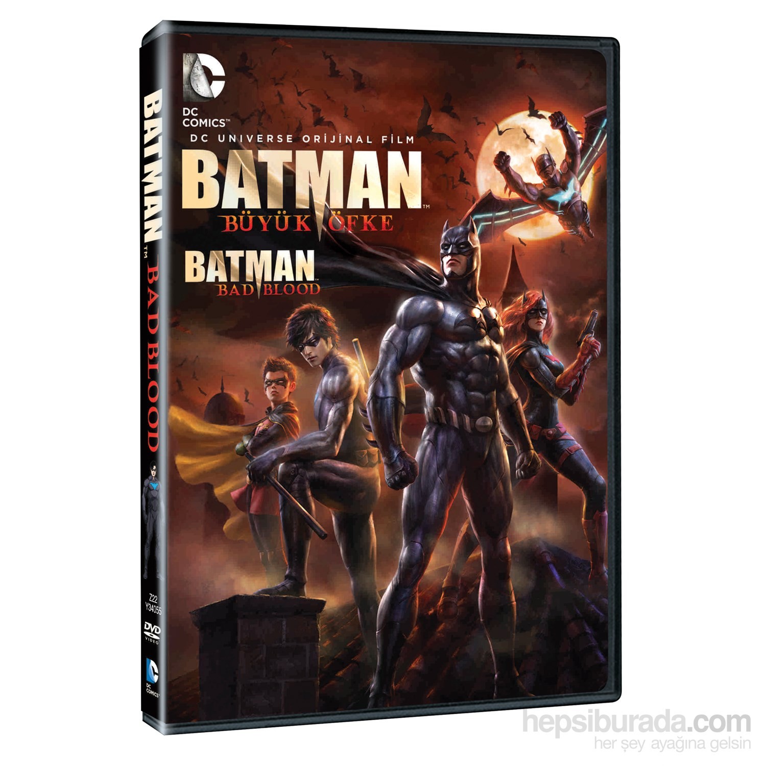 Batman: Bad Blood (2016) 192Kbps 23.976Fps 48Khz 2.0Ch DVD Turkish Audio TAC