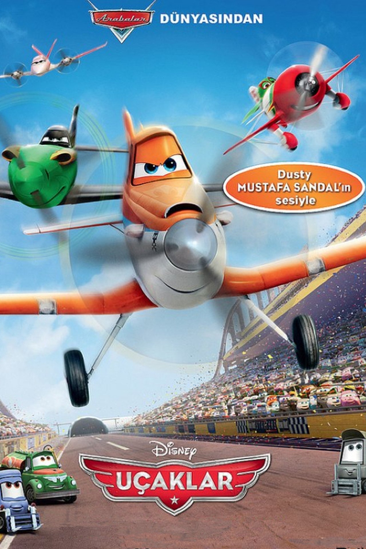 Planes (2013) 256Kbps 23.976Fps 48Khz 5.1Ch Disney+ DD+ E-AC3 Turkish Audio TAC