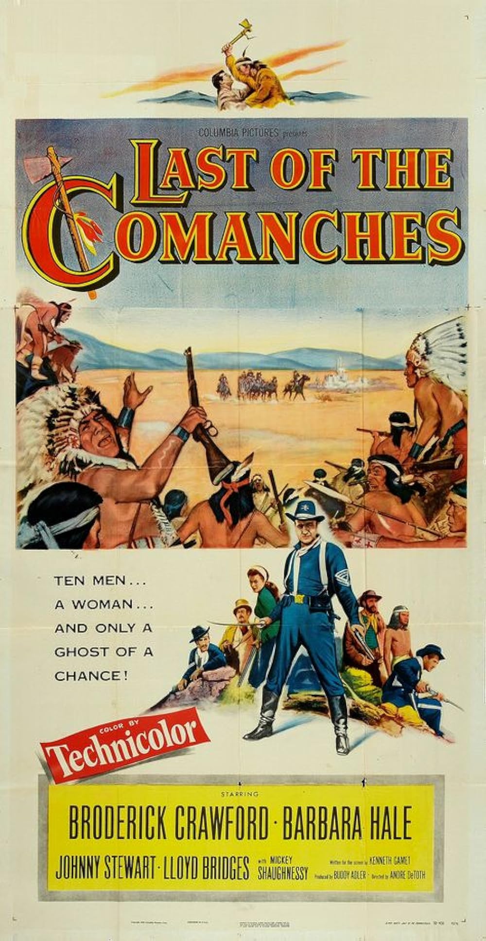 Last of the Comanches (1953) 192Kbps 23.976Fps 48Khz 2.0Ch DigitalTV Turkish Audio TAC