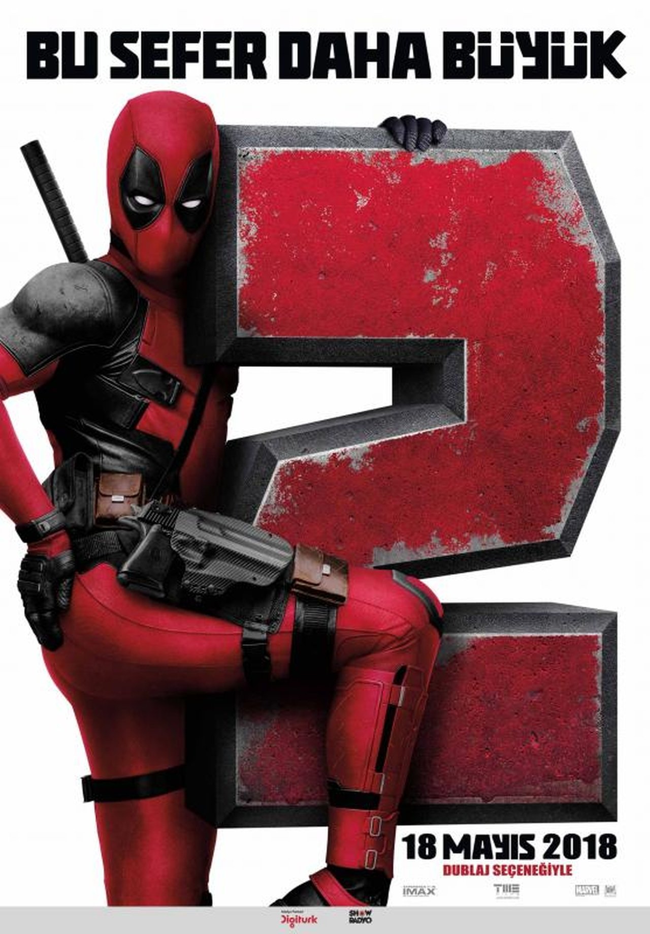 Deadpool 2 (2018) Theatrical Cut 256Kbps 23.976Fps 48Khz 5.1Ch Disney+ DD+ E-AC3 Turkish Audio TAC