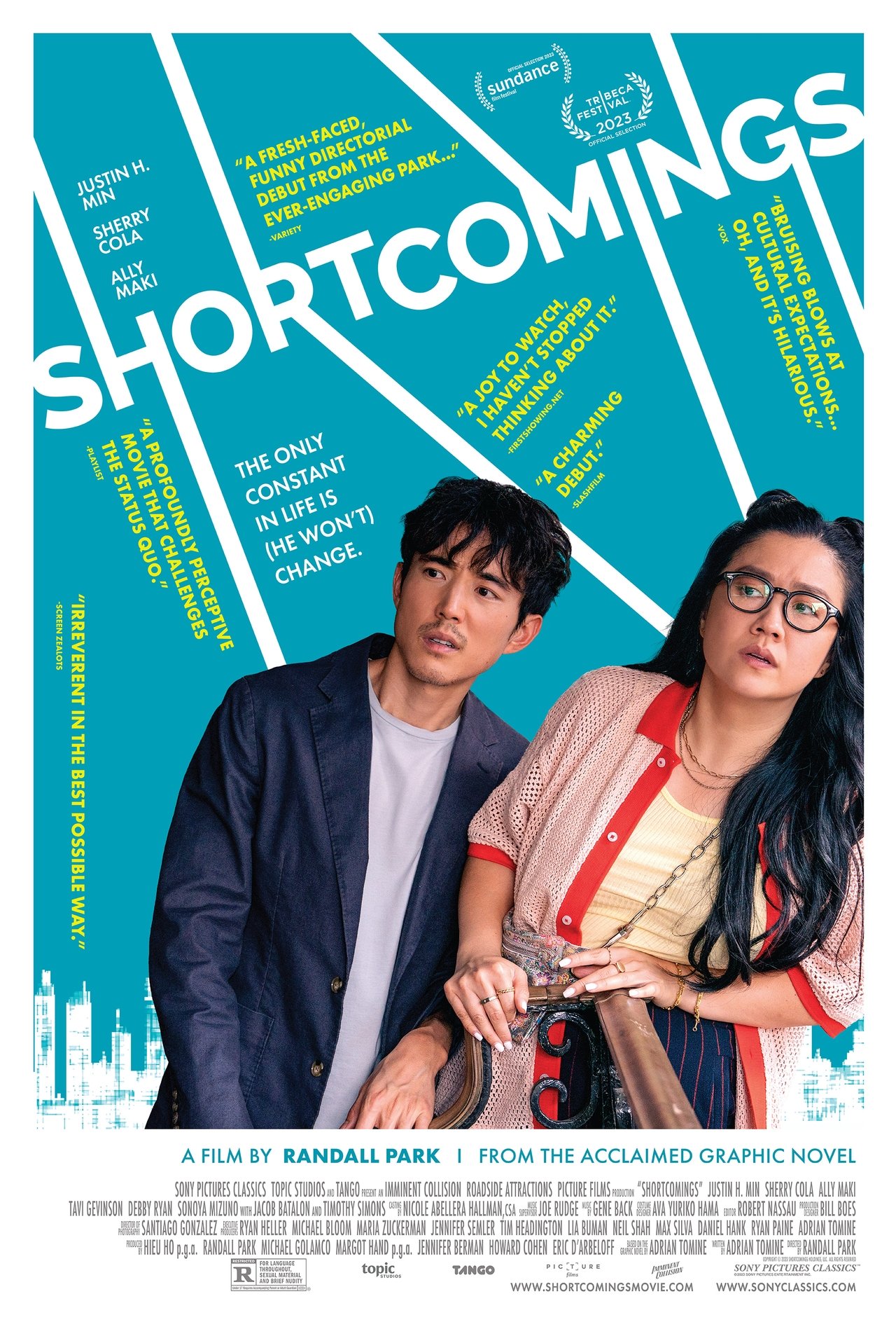 Shortcomings (2023) 192Kbps 23.976Fps 48Khz 2.0Ch DigitalTV Turkish Audio TAC
