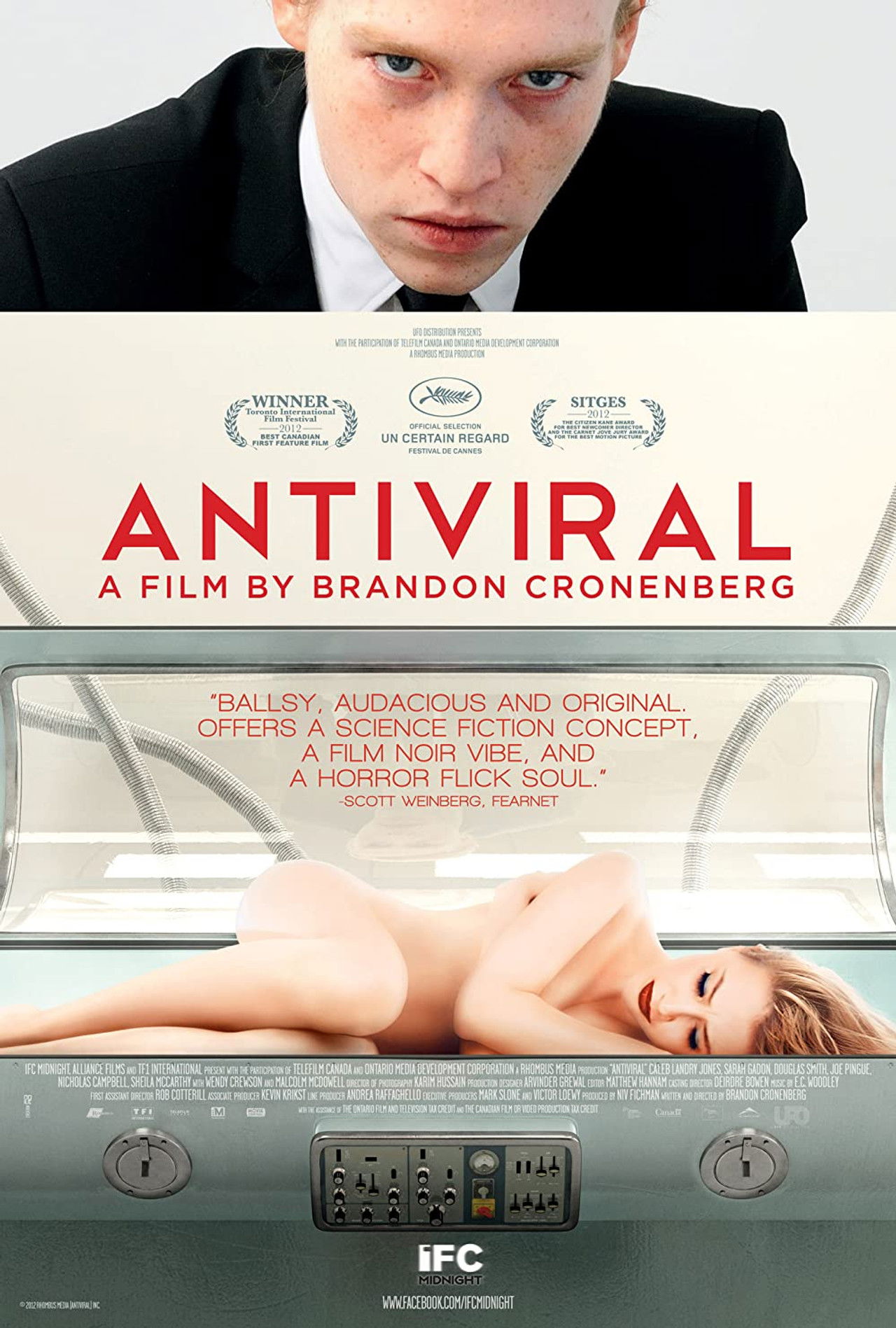 Antiviral (2012) 192Kbps 23.976Fps 48Khz 2.0Ch DVD Turkish Audio TAC