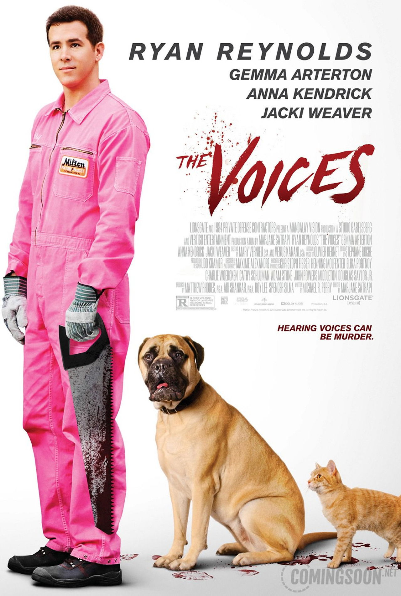 The Voices (2014) 192Kbps 23.976Fps 48Khz 2.0Ch DigitalTV Turkish Audio TAC
