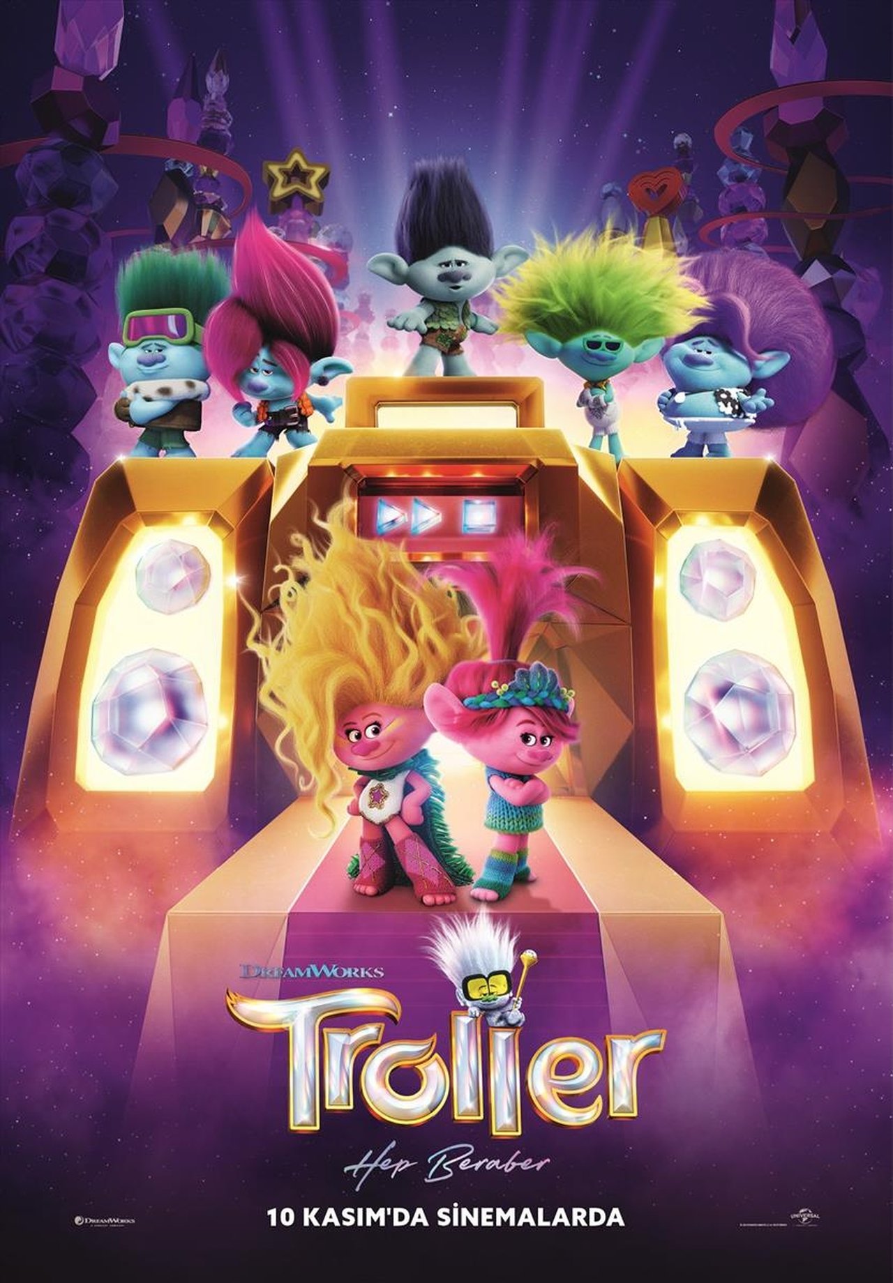 Trolls Band Together (2023) 640Kbps 23.976Fps 48Khz 5.1Ch DD+ NF E-AC3 Turkish Audio TAC