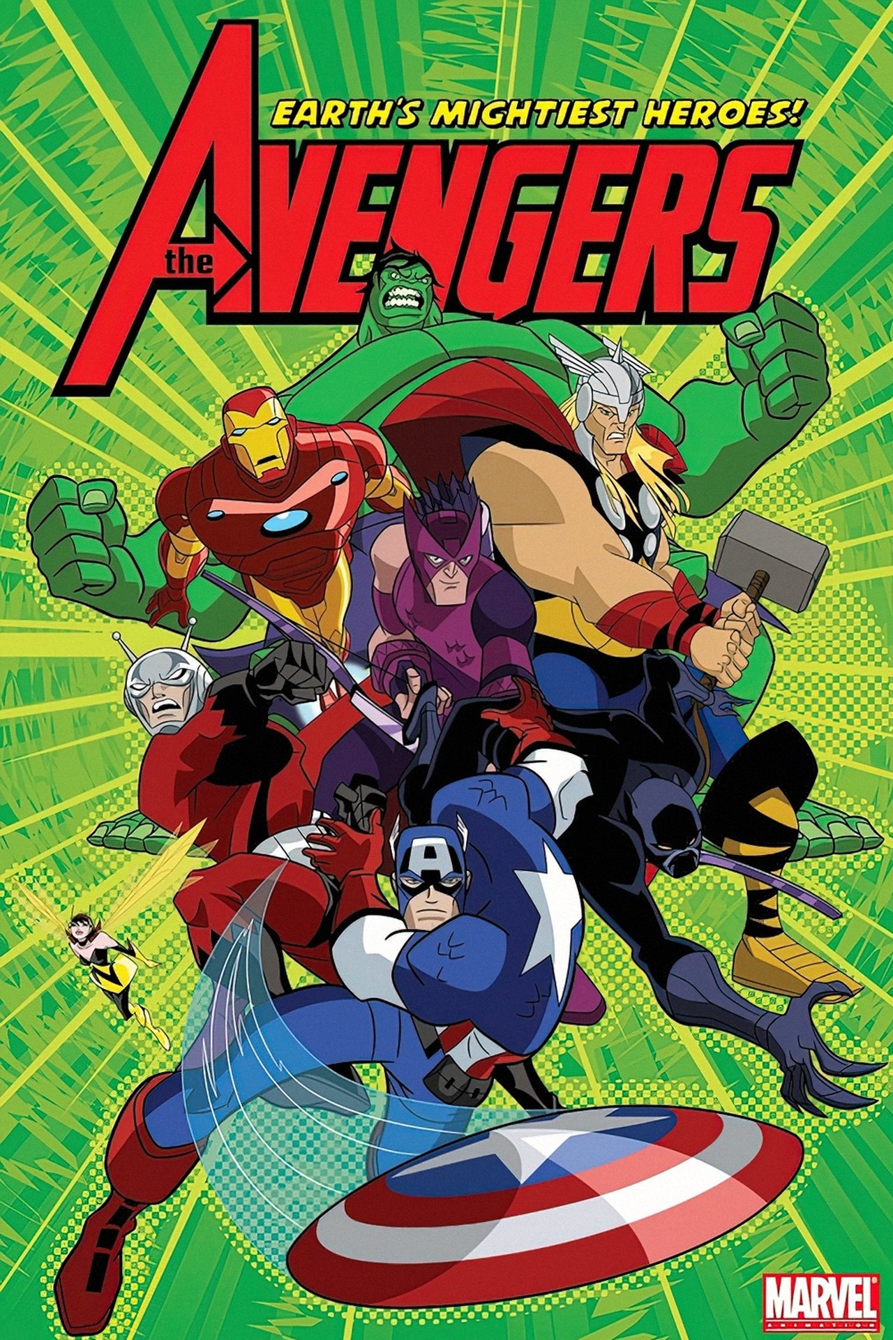 The Avengers: Earth's Mightiest Heroes (2010) S1 EP01&EP26 256Kbps 23.976Fps 48Khz 5.1Ch Disney+ DD+ E-AC3 Turkish Audio TAC