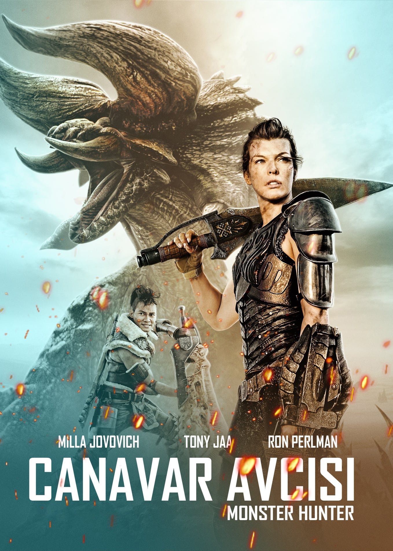 Monster Hunter (2020) 192Kbps 23.976Fps 48Khz 2.0Ch DigitalTV Turkish Audio TAC