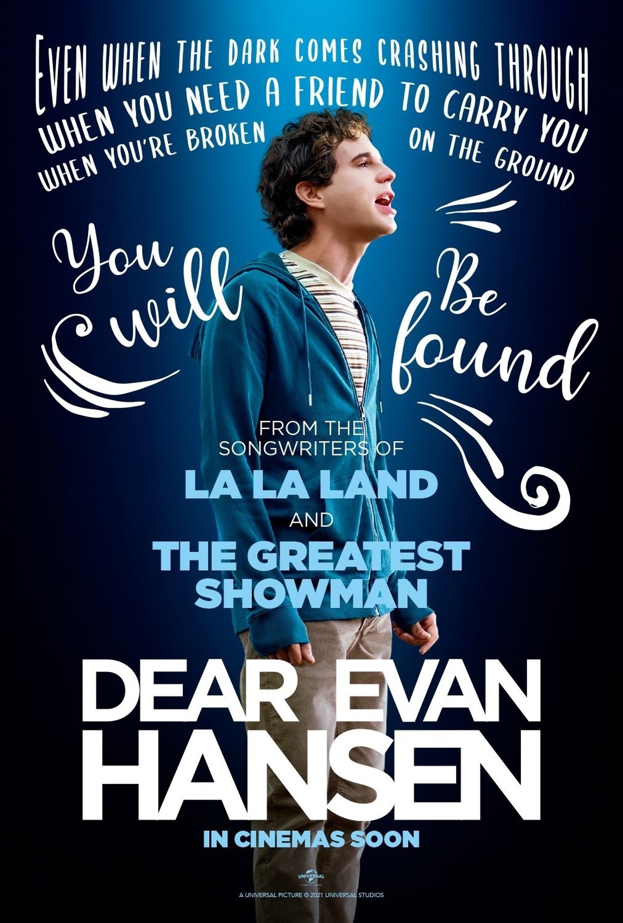 Dear Evan Hansen (2021) 640Kbps 23.976Fps 48Khz 5.1Ch DD+ NF E-AC3 Turkish Audio TAC