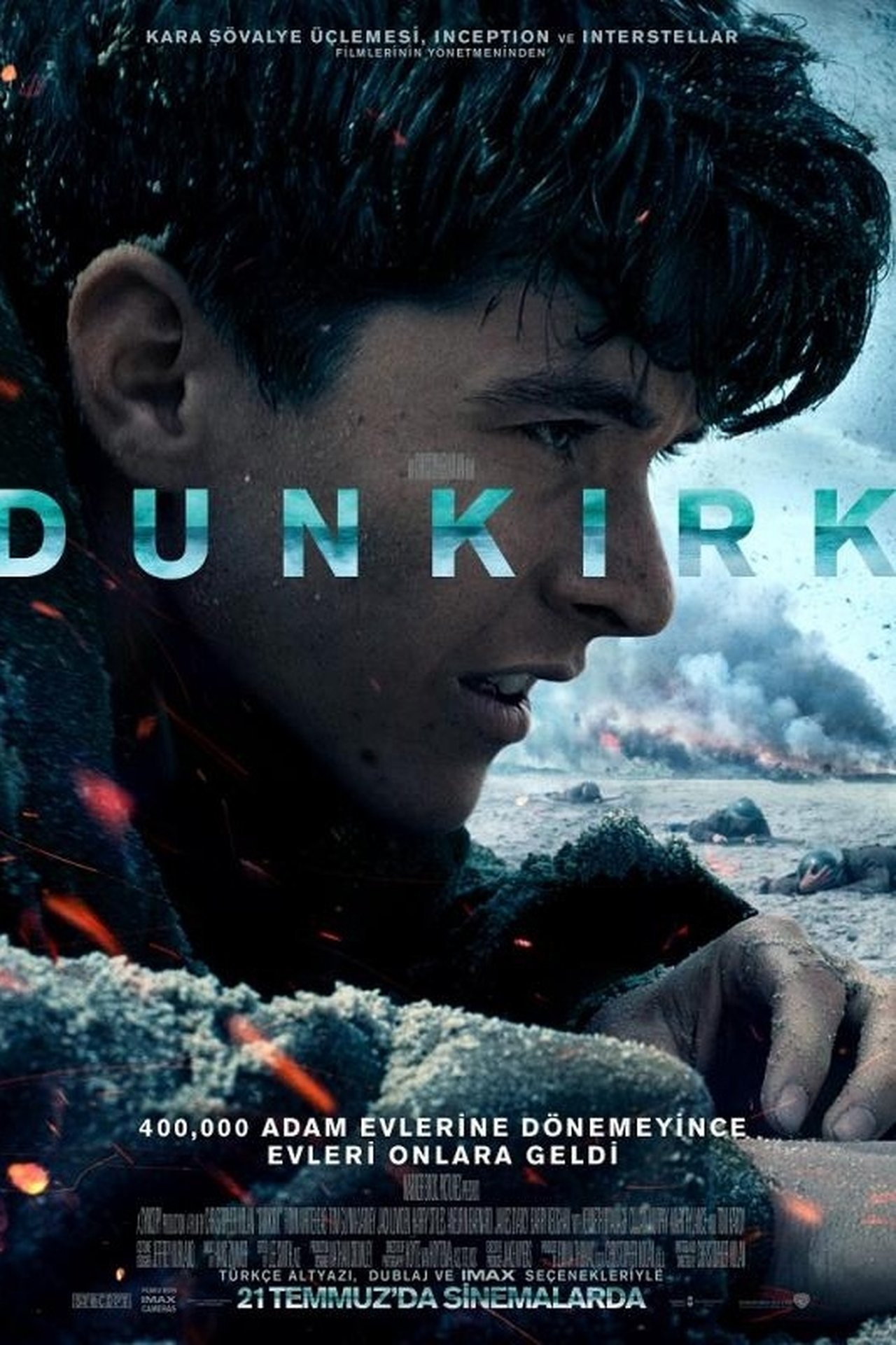 Dunkirk (2017) 128Kbps 23.976Fps 48Khz 2.0Ch DD+ NF E-AC3 Turkish Audio TAC