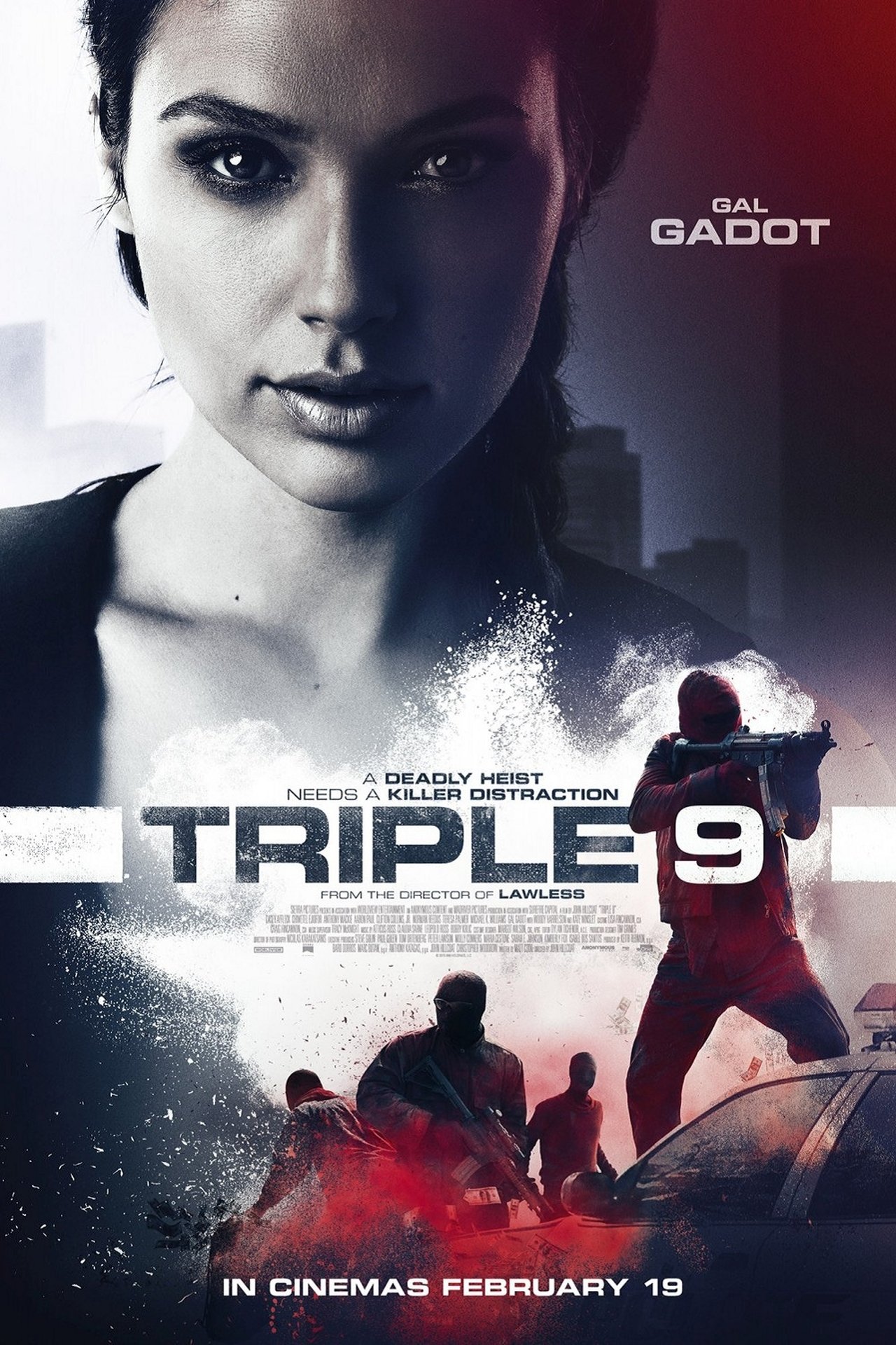 Triple 9 (2016) 192Kbps 23.976Fps 48Khz 2.0Ch DigitalTV Turkish Audio TAC