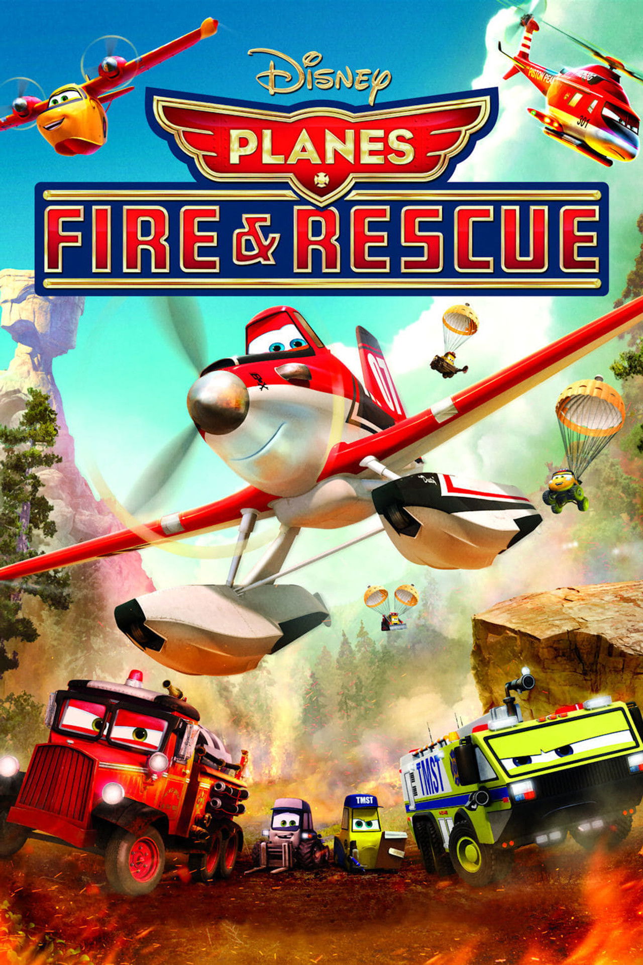 Planes: Fire & Rescue (2014) 256Kbps 23.976Fps 48Khz 5.1Ch Disney+ DD+ E-AC3 Turkish Audio TAC