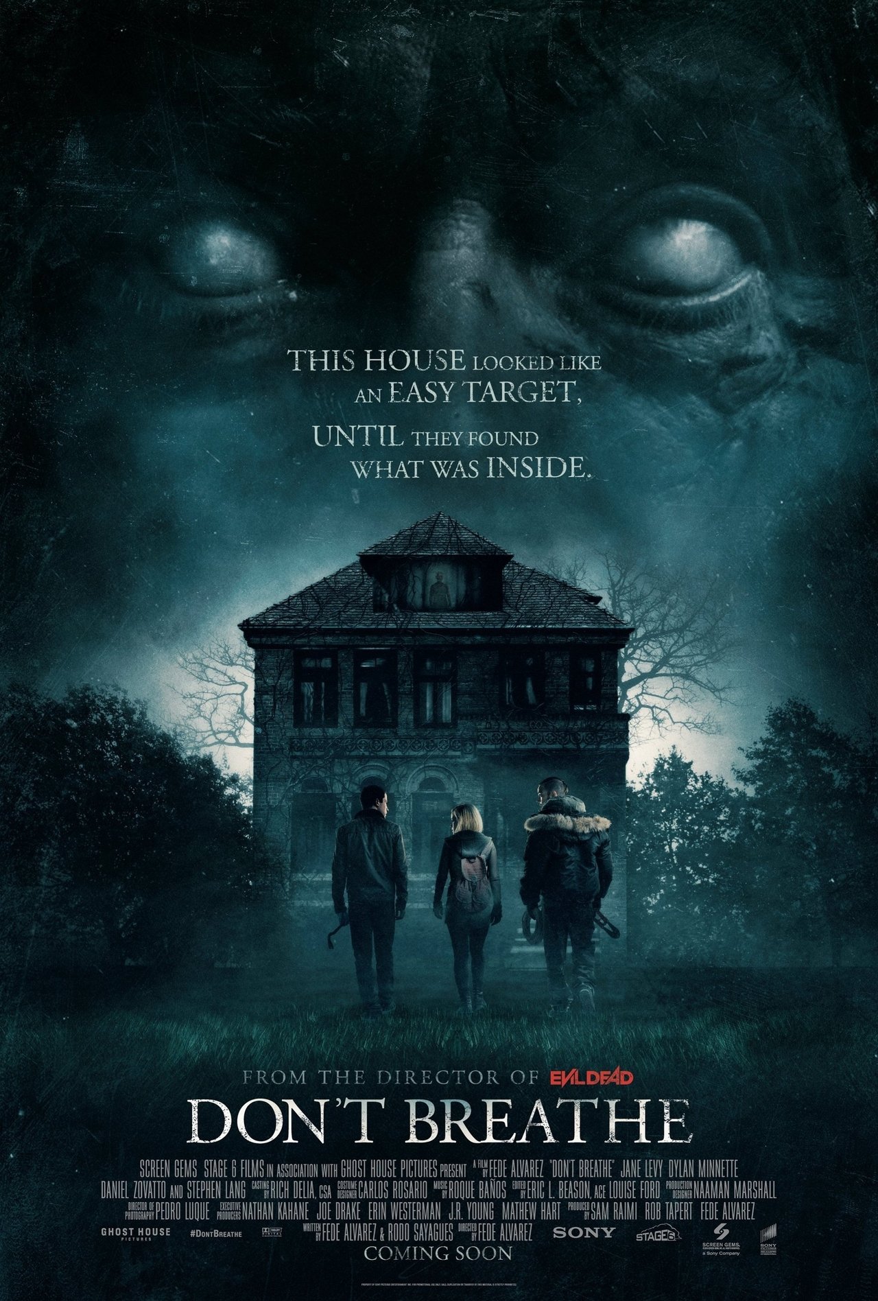 Don't Breathe (2016) 224Kbps 23.976Fps 48Khz 2.0Ch DD+ AMZN E-AC3 Turkish Audio TAC