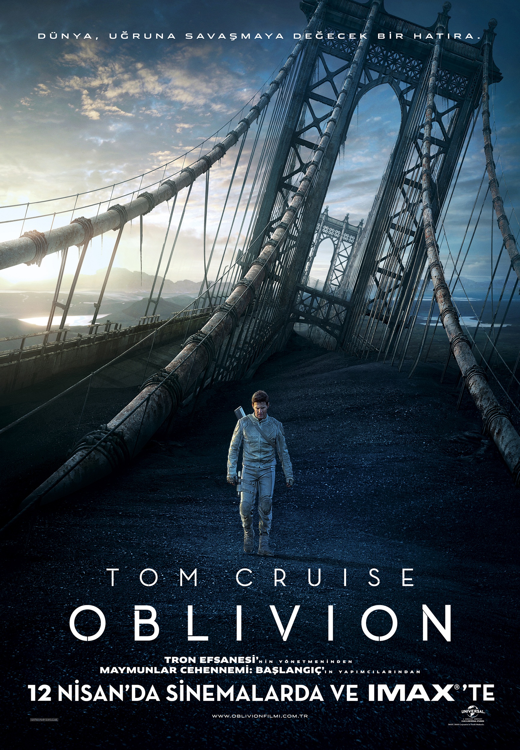Oblivion (2013) 224Kbps 23.976Fps 48Khz 2.0Ch DD+ AMZN E-AC3 Turkish Audio TAC