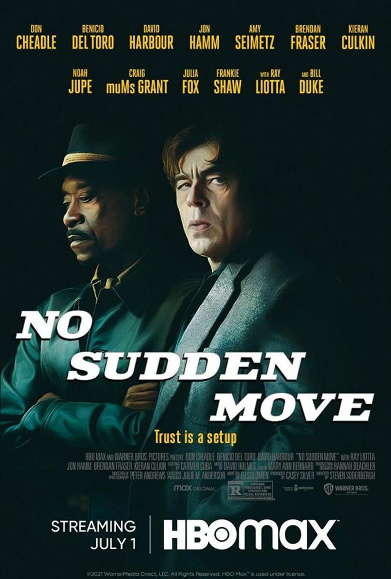 No Sudden Move (2021) 256Kbps 23.976Fps 48Khz 5.1Ch DD+ E-AC3 HBO Max Turkish Audio TAC