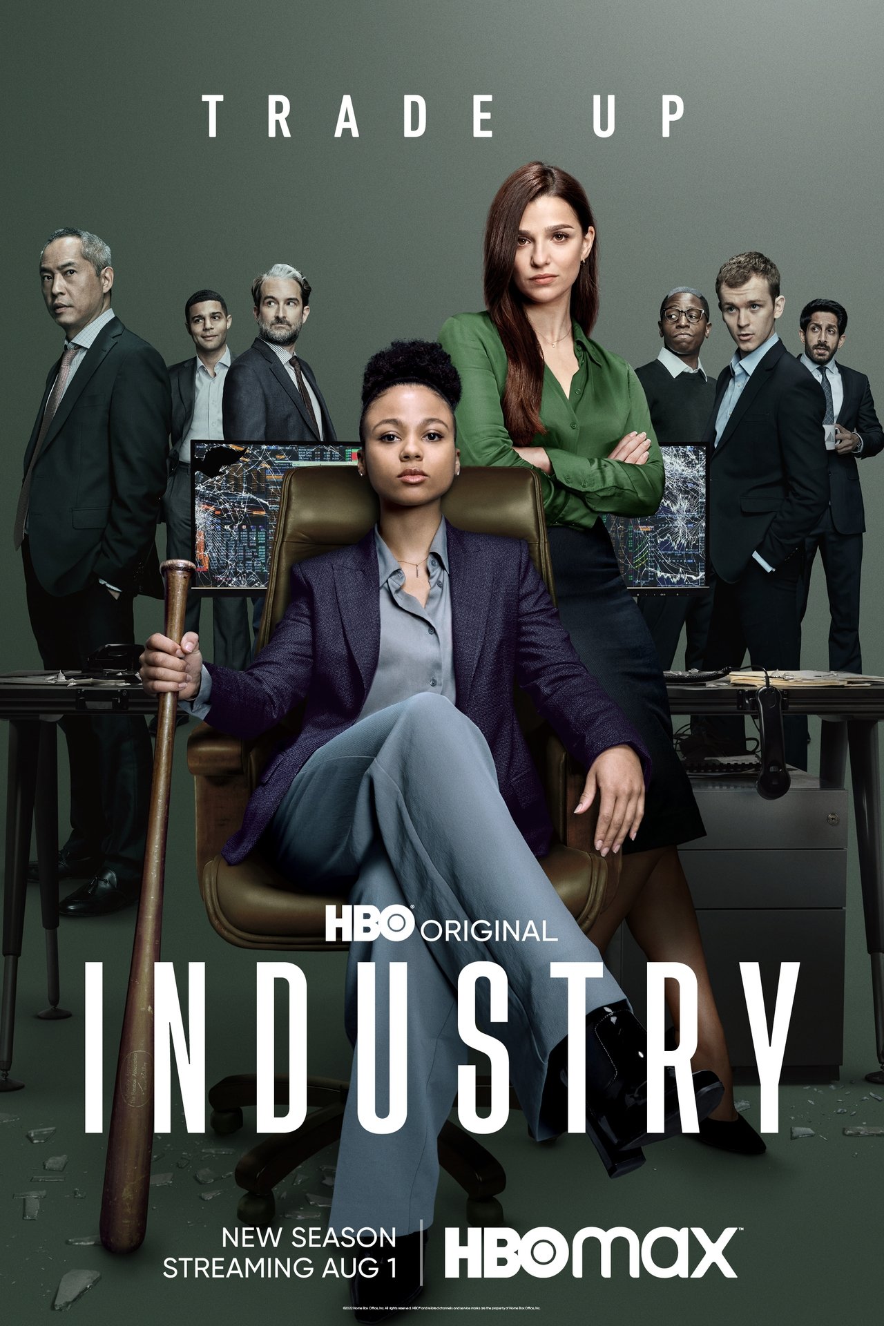 Industry (2022) S2 EP01&EP08 128Kbps 25Fps 48Khz 2.0Ch DD+ E-AC3 HBO Max Turkish Audio TAC