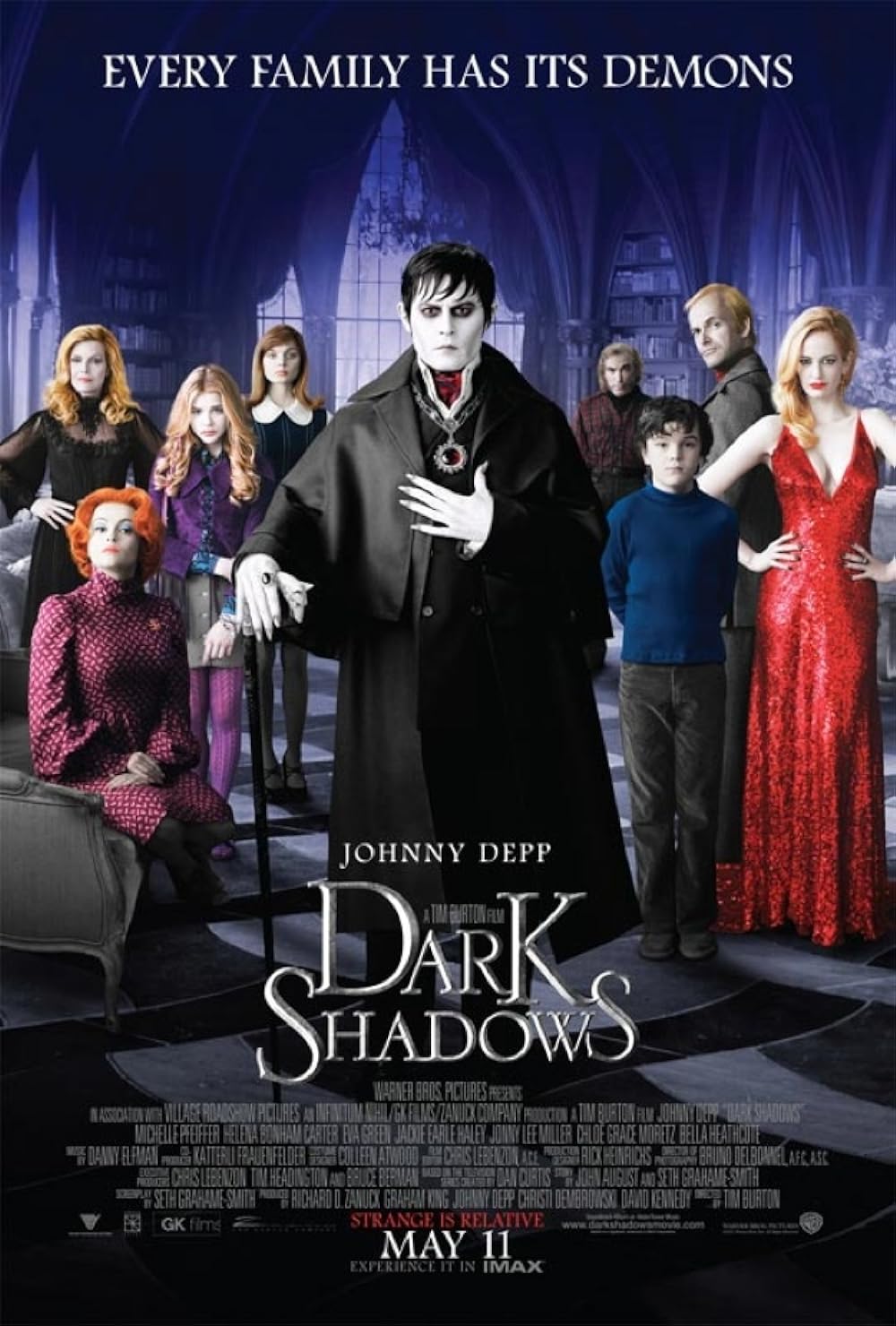 Dark Shadows (2012) 192Kbps 23.976Fps 48Khz 2.0Ch DVD Turkish Audio TAC