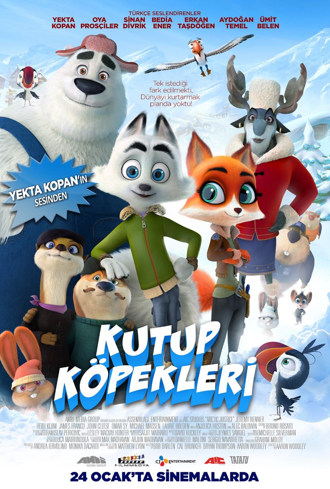 Arctic Dogs (2019) 192Kbps 23.976Fps 48Khz 2.0Ch DigitalTV Turkish Audio TAC