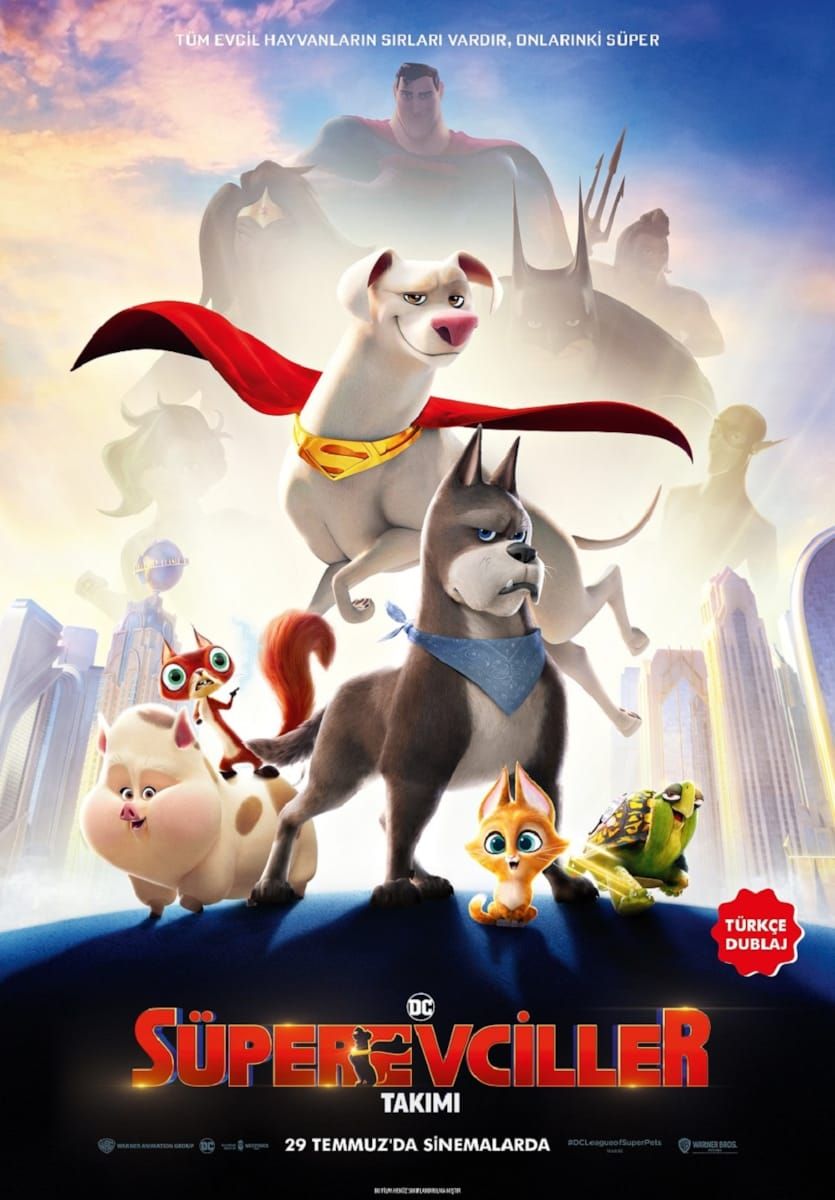 DC League of Super-Pets (2022) 640Kbps 23.976Fps 48Khz 5.1Ch DD+ NF E-AC3 Turkish Audio TAC