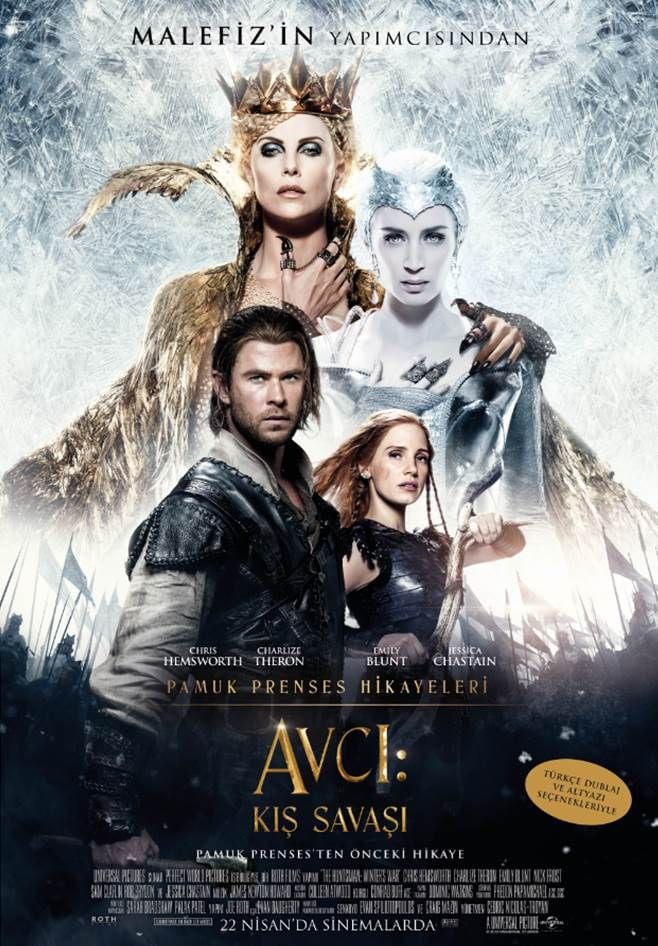 The Huntsman: Winter's War (2016) Theatrical Cut 640Kbps 23.976Fps 48Khz 5.1Ch DD+ NF E-AC3 Turkish Audio TAC